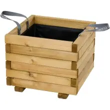 Pflanzkübel >TAUNUS< in natur, Kiefer FSC®...