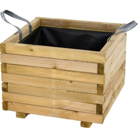 Pflanzkübel >TAUNUS< in natur, Kiefer FSC® 100% - 50x39x50cm (BxHxT)