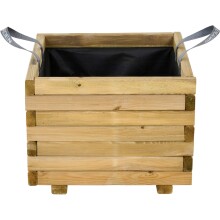 Pflanzkübel >TAUNUS< in natur, Kiefer FSC® 100% - 50x39x50cm (BxHxT)