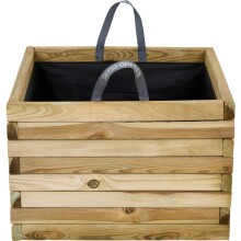 Pflanzkübel >TAUNUS< in natur, Kiefer FSC® 100% - 60x43x60cm (BxHxT)