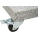 Betonschirmständer >ENNIO< in hellgrau, Granit - 5,3x80cm (HxD)