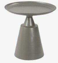 Beistelltisch >1157< in Metall Grau - 49x50cm (HxD)