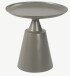 Beistelltisch >1157< in Metall Grau - 49x50cm (HxD)