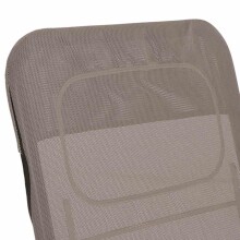 Relaxliege >BITO< in anthrazit/taupe,  - 139x118x72cm (BxHxT)