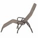 Relaxliege >BITO< in anthrazit/taupe,  - 139x118x72cm (BxHxT)