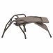 Relaxliege >BITO< in anthrazit/taupe,  - 139x118x72cm (BxHxT)