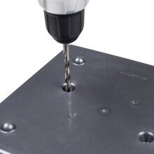 Pflanzkübel >NIZZA< in weiß, Kunststoff - 46,5x25cm (HxD)