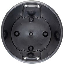 Pflanzkübel >LOCON< in weiß, Kunststoff - 57x30cm (HxD)