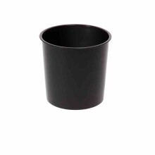 Pflanzkübel >LILLE< in anthrazit, Kunststoff - 25x46,5cm (D/H)