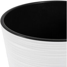 Pflanzkübel >LOCON< in weiß, Kunststoff...