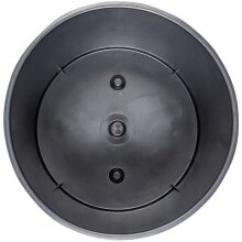 Pflanzkübel >LOCON< in weiß, Kunststoff - 46,5x25cm (HxD)