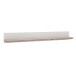 Wandboard >ILOPPA< in Schnee / Nelson Eiche Dekor - 205x25,6x22,1cm (BxHxT)