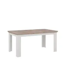Kulissentisch >ILOPPA< ausziehbar 206,6, Schnee/...