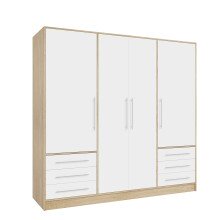 Drehtürenschrank >JUPITER< 4 Türen, 6...