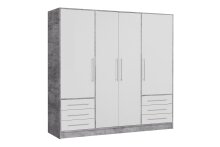 Drehtürenschrank >JUPITER< 4 Türen, 6...