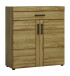 Garderoben-Set >Cortina< (4-teilig) Grandson Eiche - 190x195x38 BxHxT