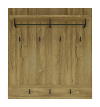 Garderoben-Set >Cortina< (2-teilig) Grandson Eiche - 93x195x38 (BxHxT)