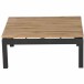 Gartentisch >ALVIDA< in Teak - 73,5x31,5x73,5 (BxHxT)