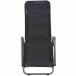 Relaxliege >FANO< in schwarz,  - 150x112x71cm (BxHxT)