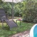 Relaxliege >FANO< in schwarz,  - 150x112x71cm (BxHxT)