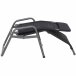 Relaxliege >FANO< in schwarz,  - 150x112x71cm (BxHxT)