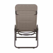 Relaxliege >FANO< in taupe,  - 150x112x71cm (BxHxT)