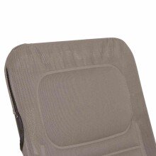 Relaxliege >FANO< in taupe,  - 150x112x71cm (BxHxT)