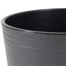 Pflanzkübel >MODERN< in graphit, Kunststoff -...
