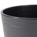 Pflanzkübel >MODERN< in graphit, Kunststoff - 57x30cm (HxD)