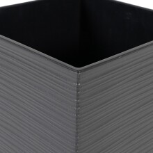 Pflanzkübel >BIRON< in graphit, Kunststoff -...