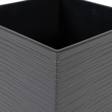 Pflanzkübel >BIRON< in graphit, Kunststoff -...
