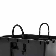 Pflanzkübel >BIRON< in weiß, Kunststoff - 40x41,5x40cm (BxHxT)