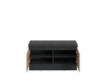 Garderoben-Set >Corte< (2-teilig) Evoke Eiche Dekor - 101x201x45 BxHxT