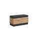 Garderoben-Set >Corte< (3-teilig) in Evoke Eiche - 166x201x45 (BxHxT)