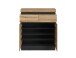 Garderoben-Set >Corte< (4-teilig) Evoke Eiche Dekor - 205x201x45 BxHxT