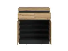 Garderoben-Set >Corte< (2-teilig) Evoke Eiche Dekor...