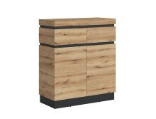 Garderoben-Set >Corte< (2-teilig) Evoke Eiche Dekor...