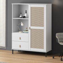 Highboard >WZ-0800< 2 Schübe, 1 Tür,...
