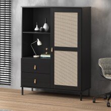 Highboard >WZ-0800< 2 Schübe, 1 Tür,...