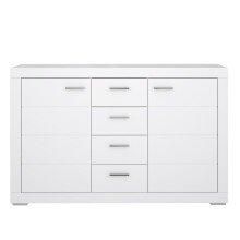 Sideboard >SNOW< 4 Schübe, 2 Türen, in...