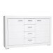 Sideboard >SNOW< 4 Schübe, 2 Türen, in weiß - 170,7x108,8x41,4cm (BxHxT)