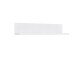 Wandboard >SNOW< in weiß - 110x22,1x24,3cm (BxHxT)