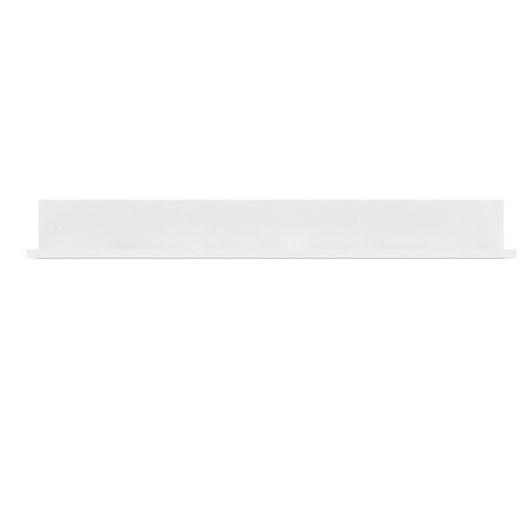Wandboard >SNOW< in weiß - 180x22,1x24,3cm (BxHxT)