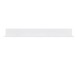 Wandboard >SNOW< in weiß - 180x22,1x24,3cm (BxHxT)