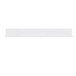 Wandboard >SNOW< in weiß - 180x22,1x24,3cm (BxHxT)