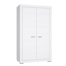 Kleiderschrank >SNOW< 2 Türen, 1 Stange, 1...