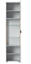 Wohnwand >Alverno< (3-teilig) Asche / Evoke Eiche - 232x208x40 BxHxT