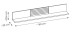 Wohnwand >Alverno< (3-teilig) Asche / Evoke Eiche - 290x165x40 BxHxT