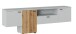 Wohnwand >Alverno< (3-teilig) Asche / Evoke Eiche - 290x165x40 BxHxT