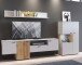 Wohnwand >Alverno< (3-teilig) Asche / Evoke Eiche - 290x165x40 BxHxT